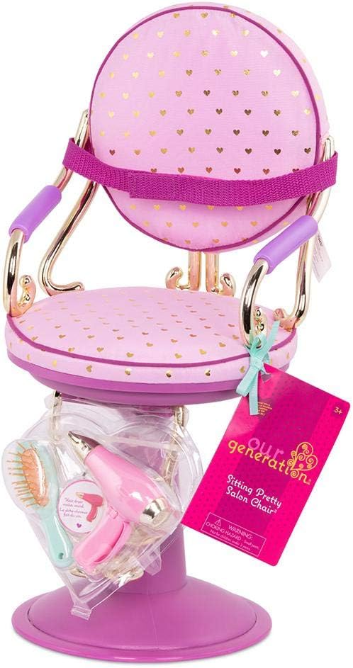 Our Generation : Sitting Pretty Salon Chair : Beauty & Personal Care