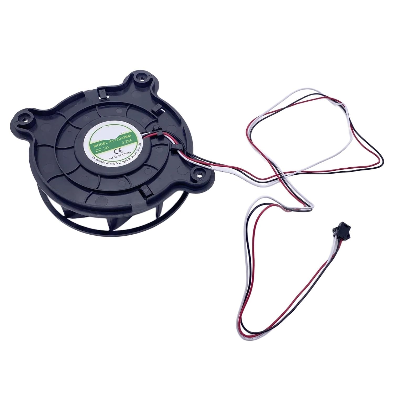 XY12032BM Refrigerator Freezing Fan Fridge Silent Cooling Fan Refrigeration Silent Exhaust Fan DC 12V 0.26A 120x120x32mm