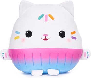 Gabby's Dollhouse Large 14" 36cm Squashy Podgie Cakey Cat Plush Soft Toy