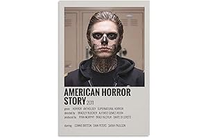 American Horror Story Tate Langdon Character Poster for Room Wall Decor