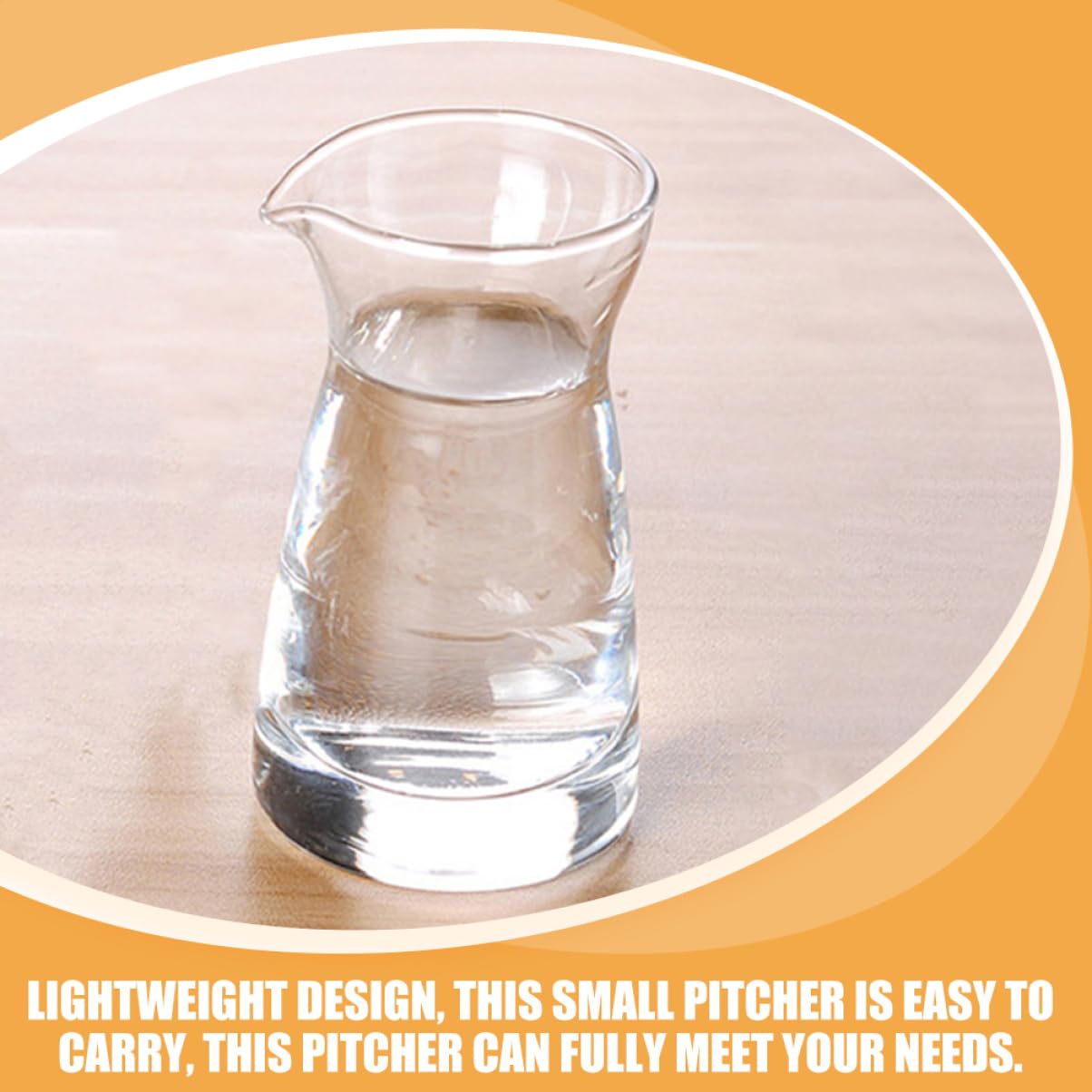 ABOOFAN Milchkännchen zur Frischebewahrung 80 Ml 6 Stück aus Glas mit Elegantem Design für Zuhause und Gastronomiebereich