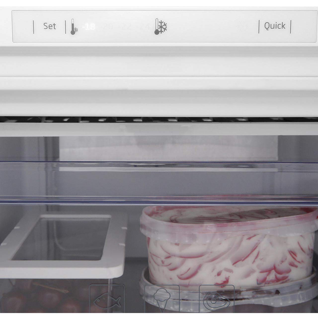 Beko FFG1545W 168 Litre Freestanding Upright Freezer 146cm Tall Frost