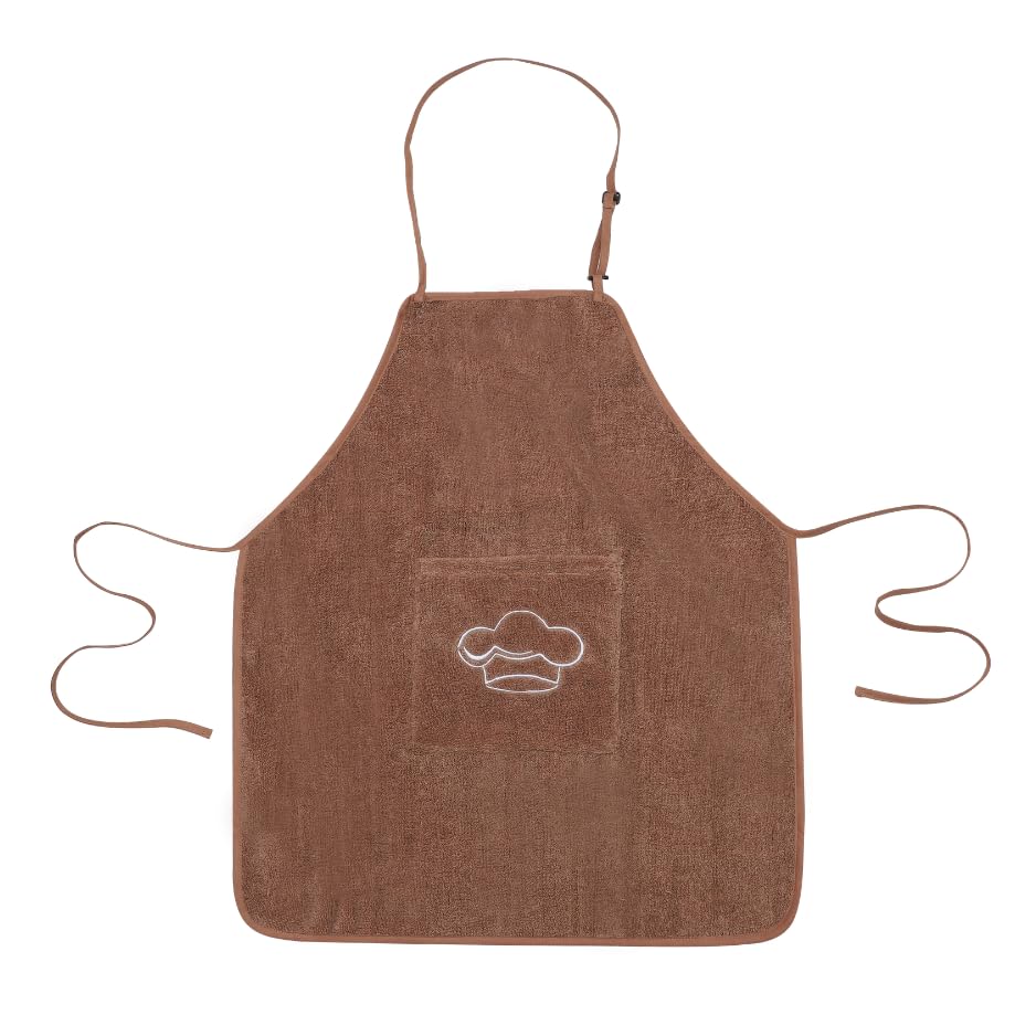 Abstract Terry Cotton Aprons For Cooking - Chef Apron with Pocket Adjustable Neck Strap - Kitchen Apron Men Women - 24"x28"