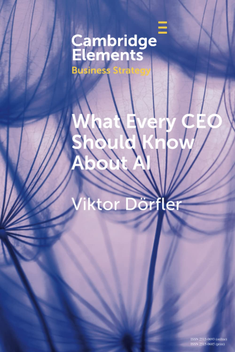 What Every CEO Should Know About AI (Elements in Business Strategy)