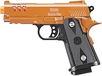 Vista 1 de GoldenBall 2011 Compacto Pesado Serie Airsoft Primavera Pistola (Color: Dorado)