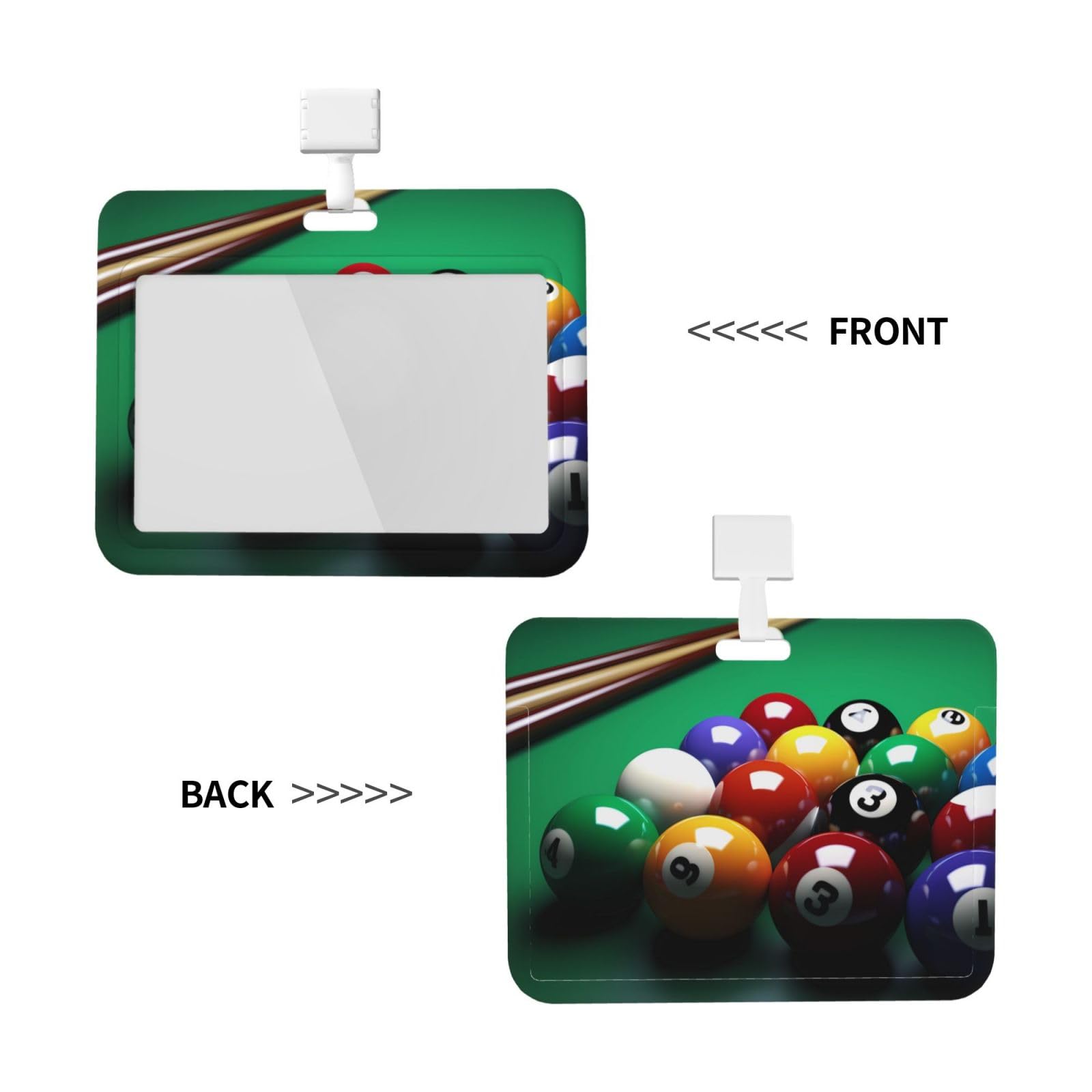 Amazon | ビリヤードIDバッジホルダー ストラップ付き 防水キーカード Amazon | ビリヤードIDバッジホルダー ストラップ付き 防水キーカード