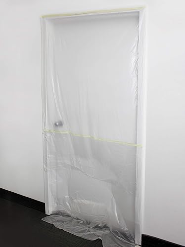 Miniatura 6 de VViViD Cinta autoadhesiva de grado químico y cortina de plástico resistente (paquete de 2 unidades (60 x 108 pies)