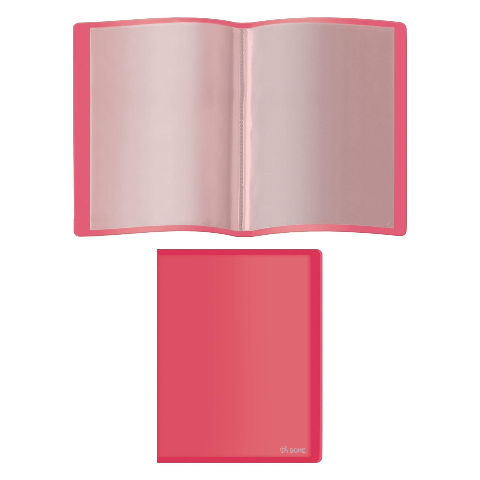 Dohe - Flexible Folder with 10 Pockets (80 Microns) - Red : Amazon.co ...