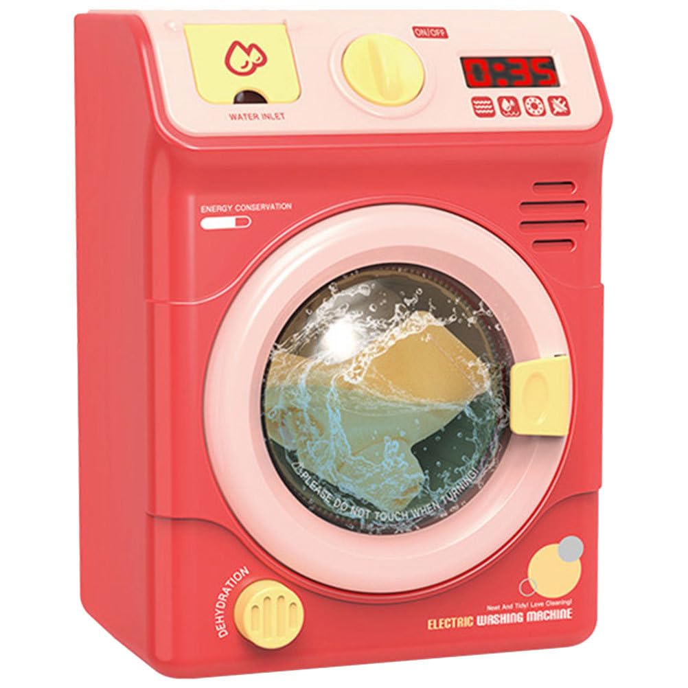 1 Set Simulation Washing Machine Wash Machine Toy Washing Toy Home Appliance Mini Home Appliance Playing House s Educational Plaything