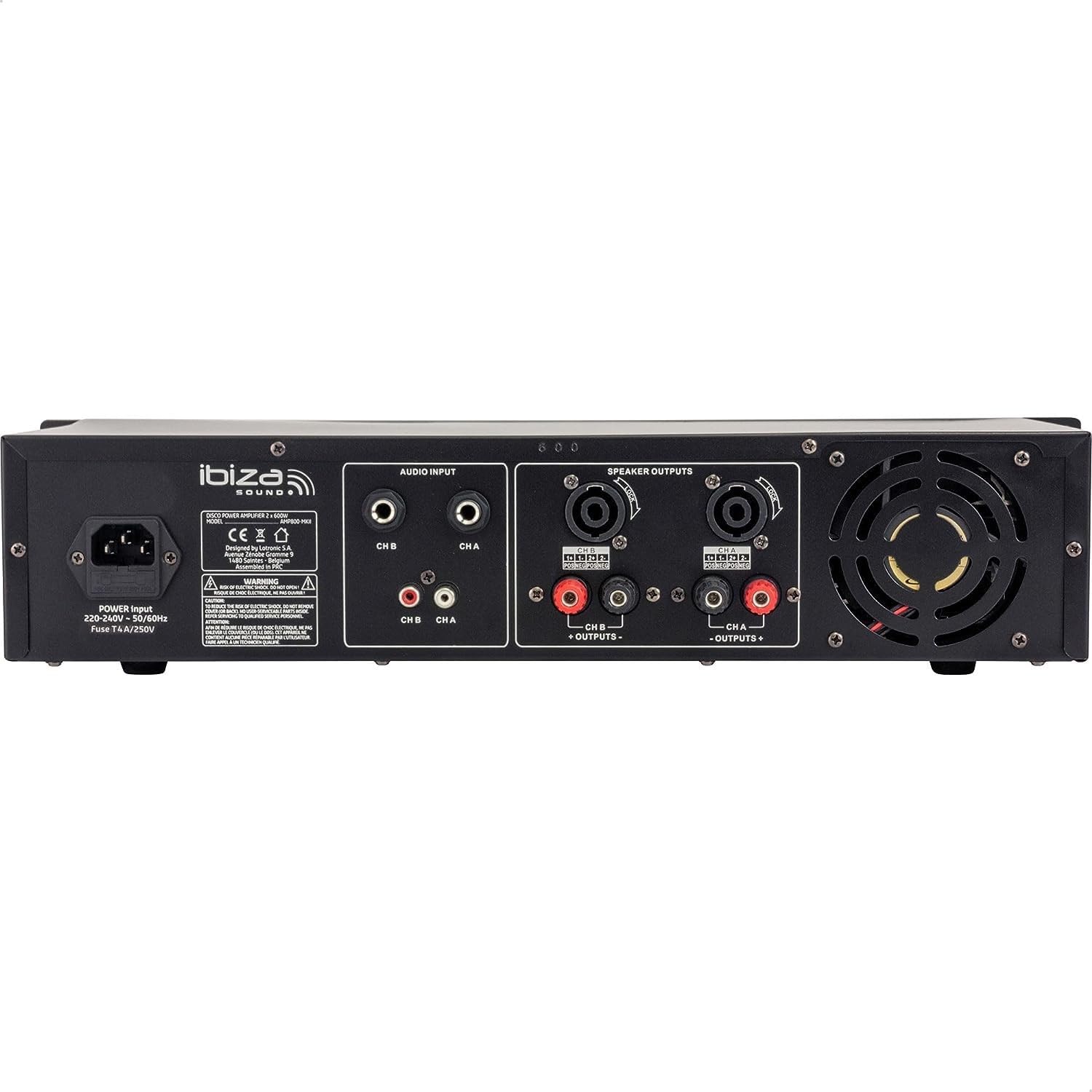 Amplificateur sono 2 x 800 w max amp-1000-s