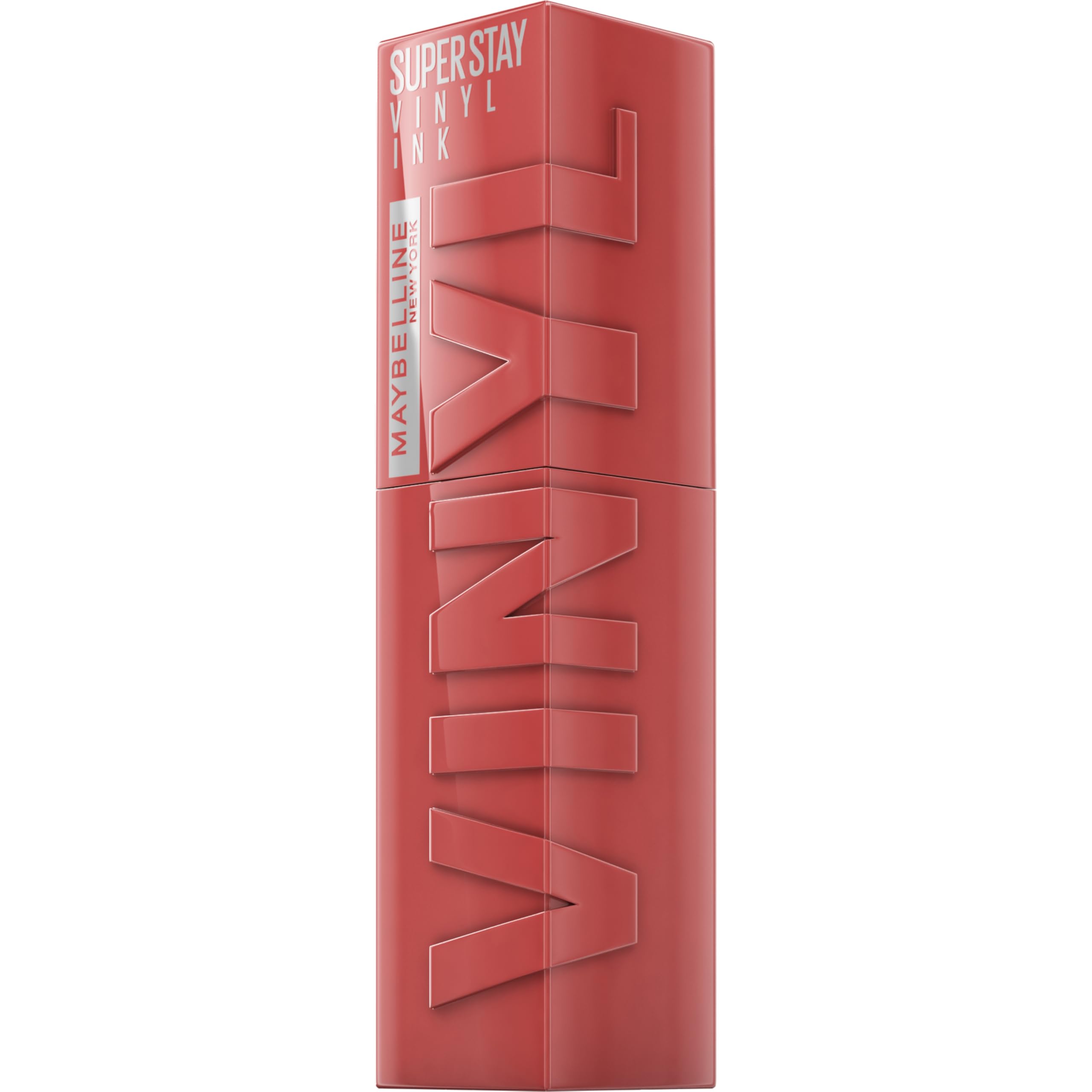 Maybelline New York, Pintalabios efecto Vinilo Superstay Vinyl Ink, Vinilo fijo, Larga Duración, Tono 15 Peachy