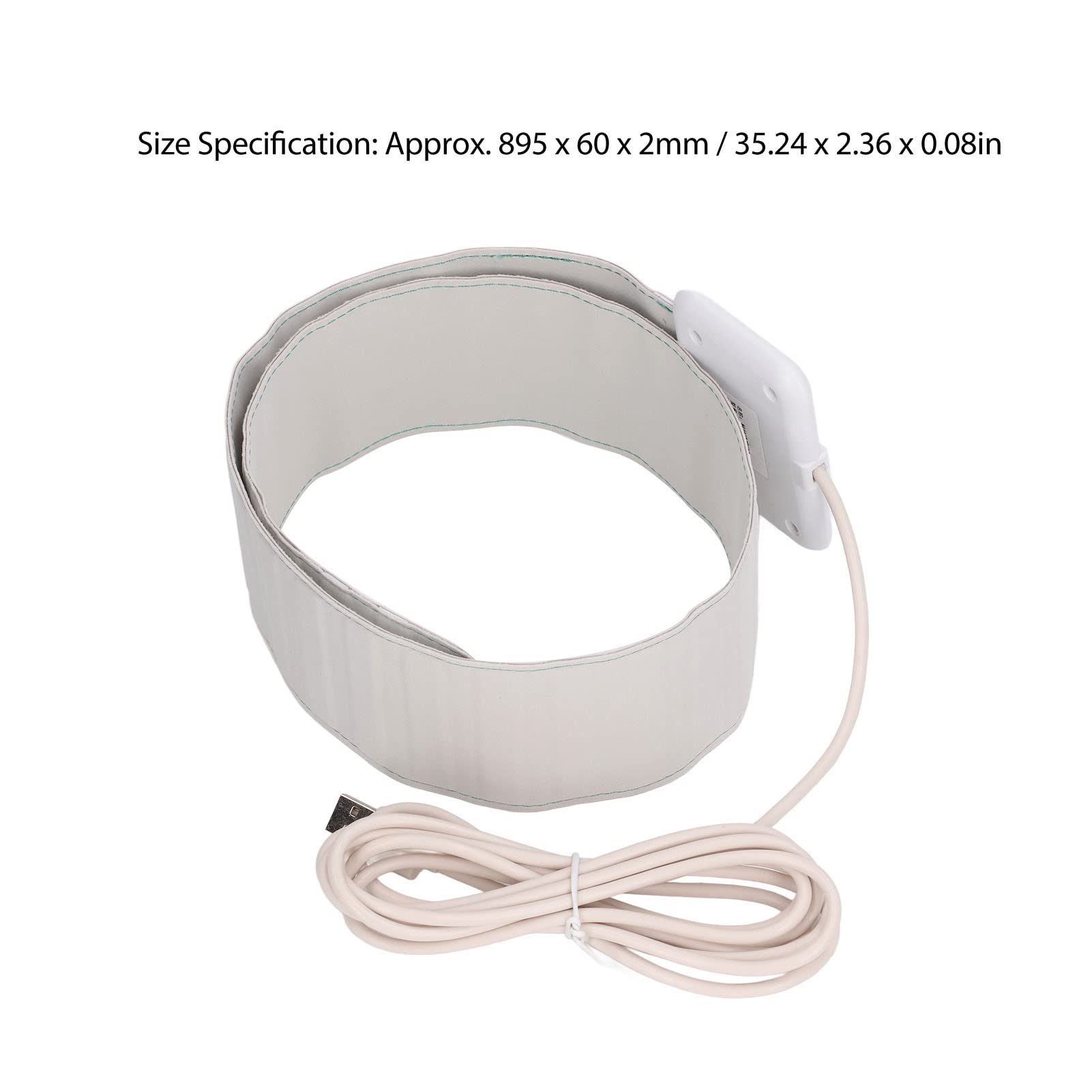Schlaf-Tracker, Echtzeit-Antwort Keine Verzögerung Berührungslose Erfassung Herzfrequenz Atemfrequenz Schlaf-Tracking-Pad Rollable Lightweight Sleep Sensor Pad