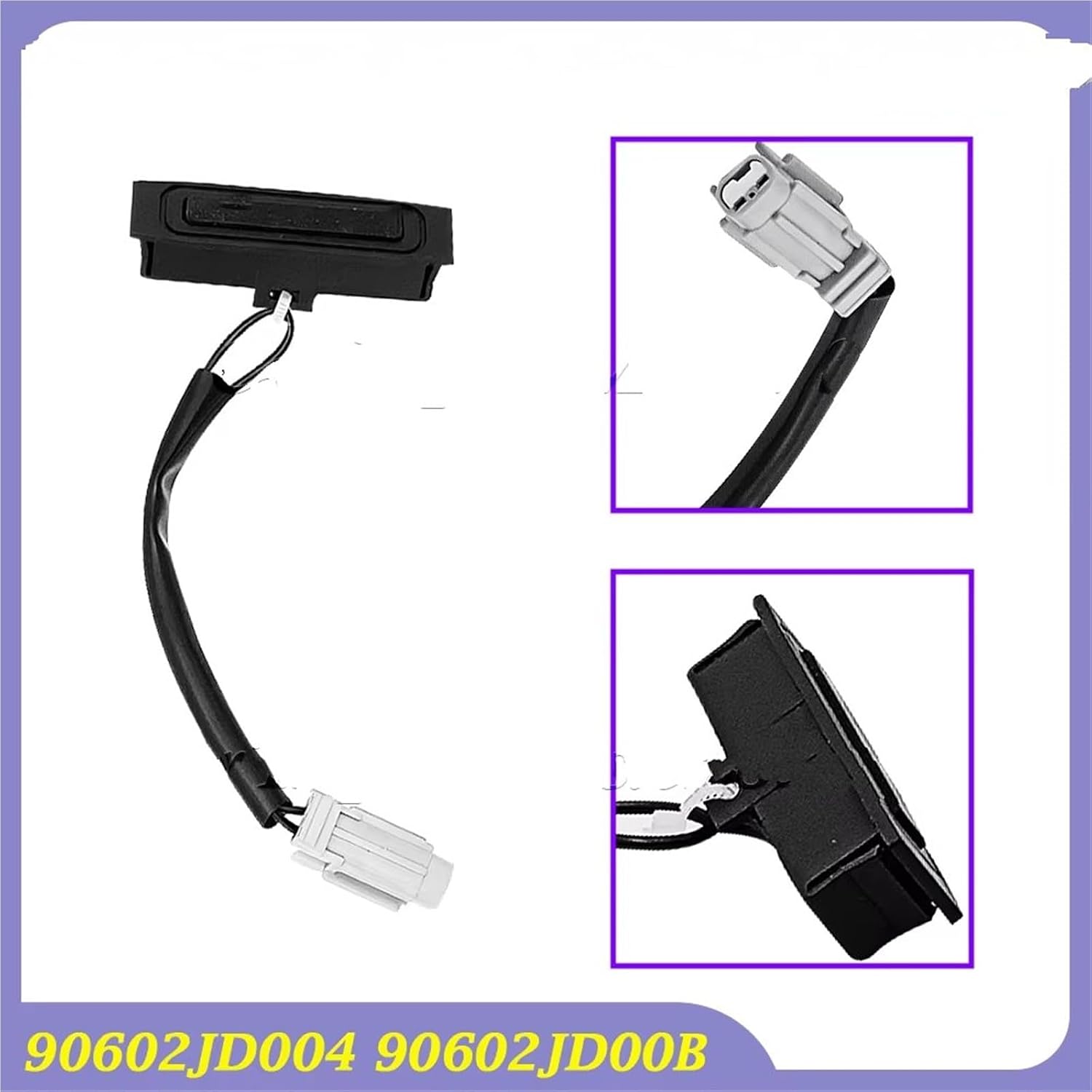 Tailgate Trunk Handle For Nissan For Qashqai J10 2006-2014 90602Jd004 90602Jd00B Car Tailgate Switch Handle Trunk Lid Opening Button 90602-Jd004