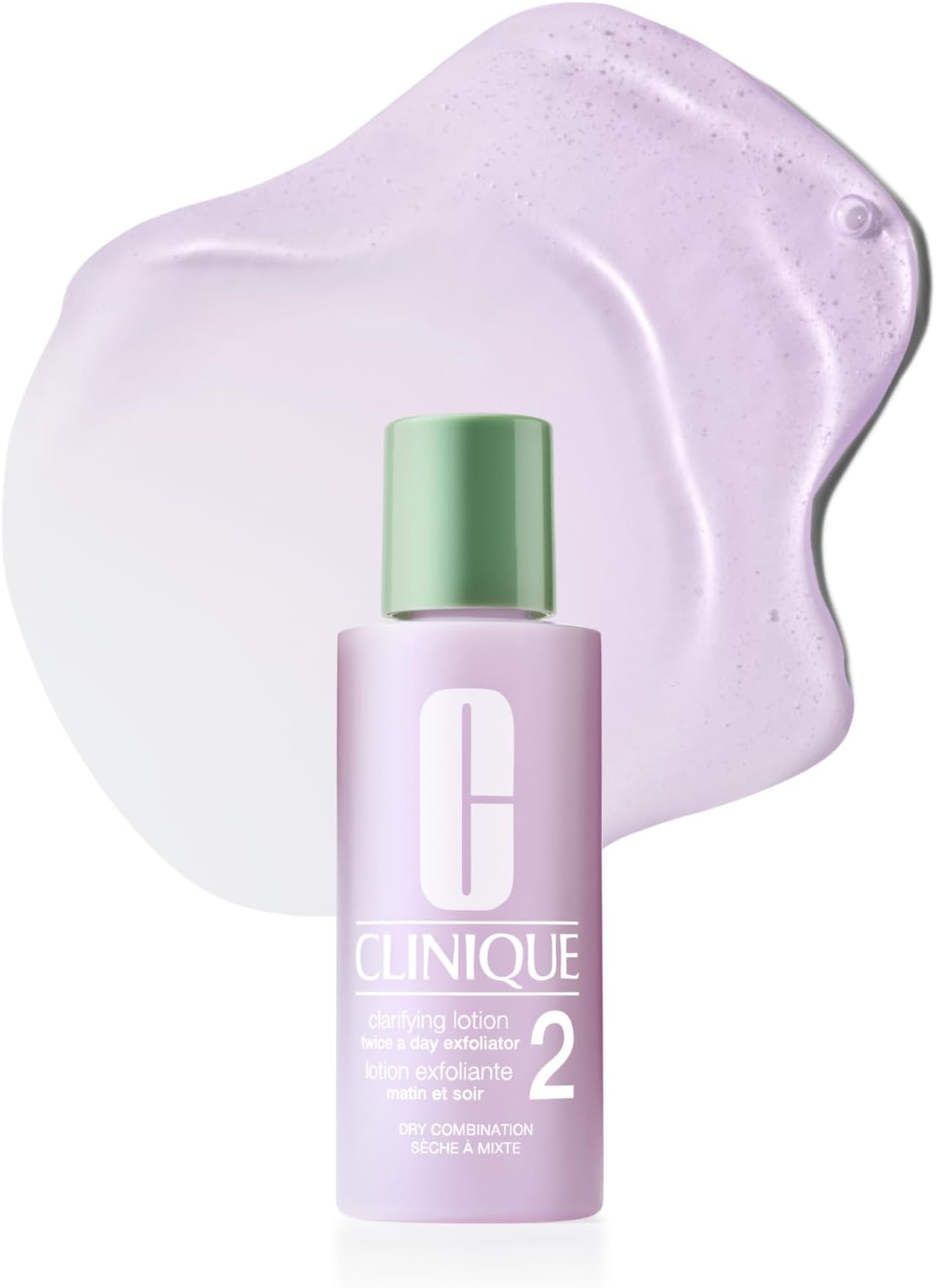 3-Step Clarifying Lotion Face Exfoliator 2 | Toner With Witch Hazel | For Dry Combination Skin Types