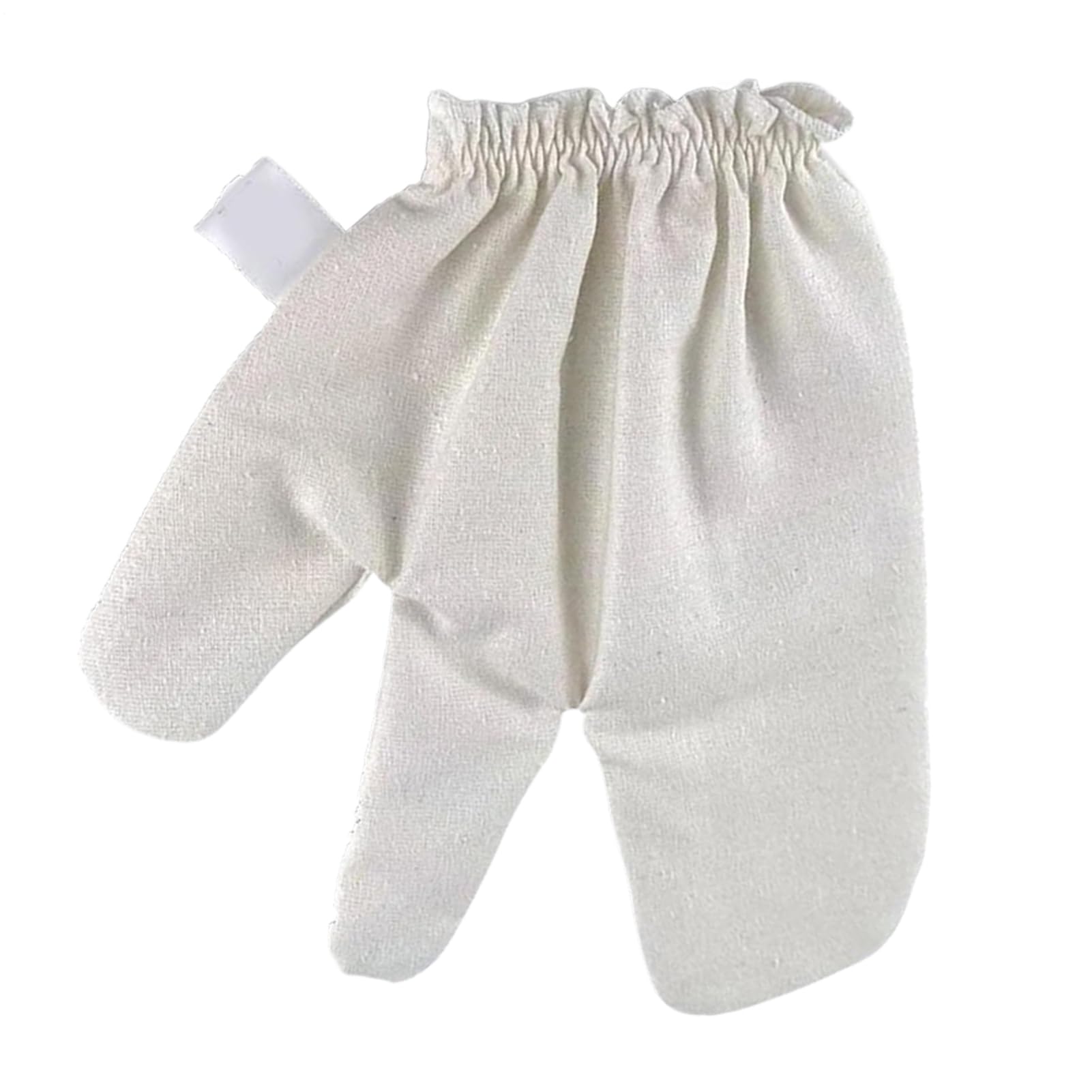 – Raw Silk Gloves Dry Brushing, Body Scrub Gloves | Rejuvenating Natural Raw Silk Mitten with Elastic Wrist Band for Men and Women Massage Spa Shower Bath