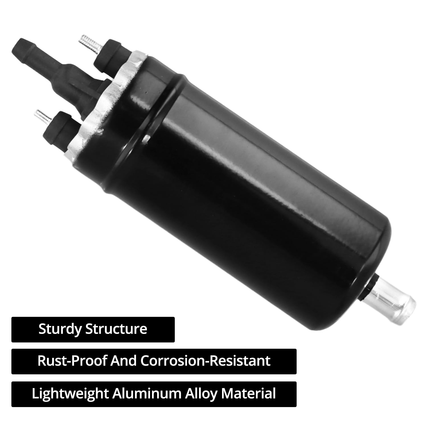 Pompa Carburante Elettrica 12V QWORK - Pompa Esterna Ad Alta Pressione, Per Autoveicoli - Foto 6