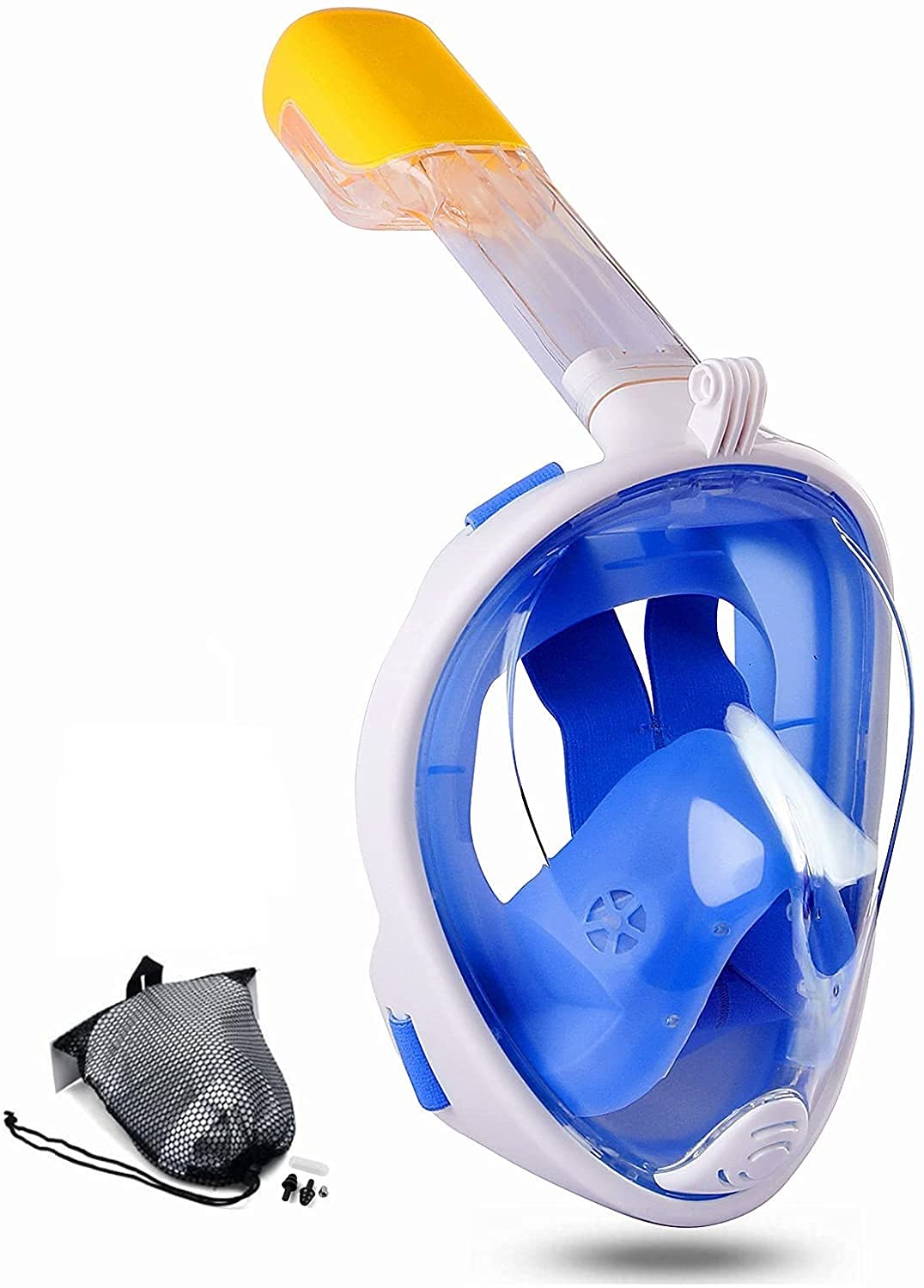 Kixre Snorkel Mask Full Face Panoramic 180°GoPro Compatible Mask with Easy Breathing Easy Draining Design and Anti-Fog Anti-Leak Technology,for Adults Kids Swimming, Snorkeling Sea (B09B3W2TZ7) Amazon Price History, Amazon Price Tracker