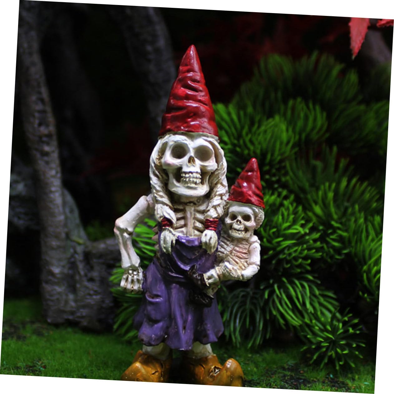PRETYZOOM 12 Piezas Adorno De Esqueleto Enano Figurita De Esqueleto De De Halloween Adorno Colgante De Halloween Divertida Decoración De Jardín Estatuas De Calavera Miniatura Resina