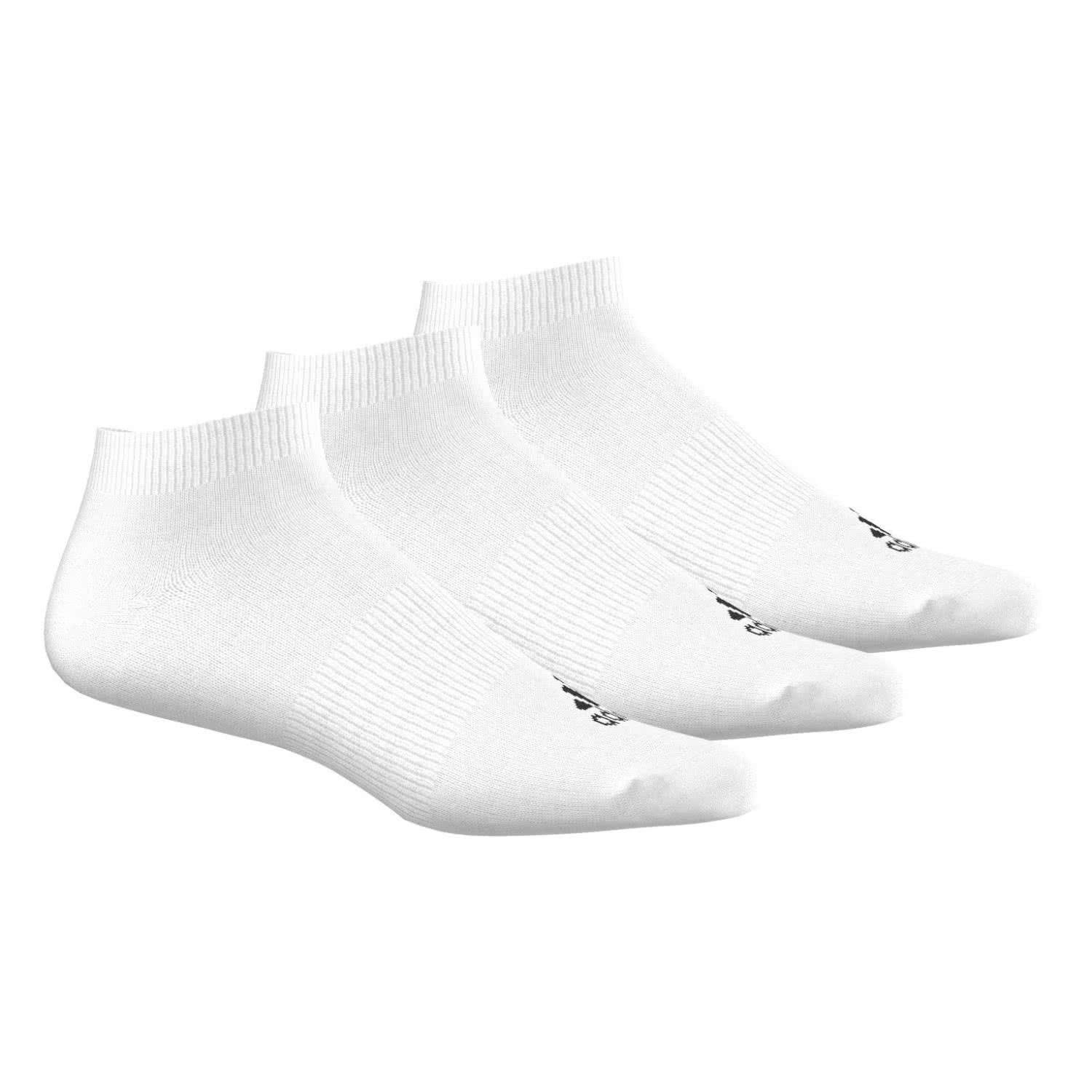 Adidas Performance No-Show Thin 3PP, Calcetines unisex, 3 pares