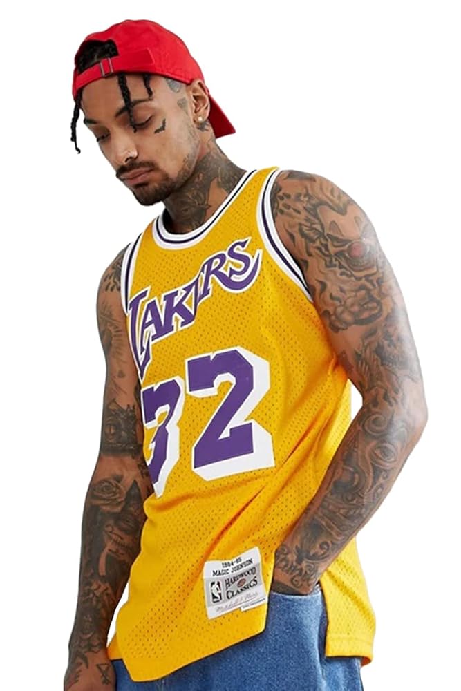 Amazon | Mitchell & Ness ロサンゼルス・レイカーズ マジック
