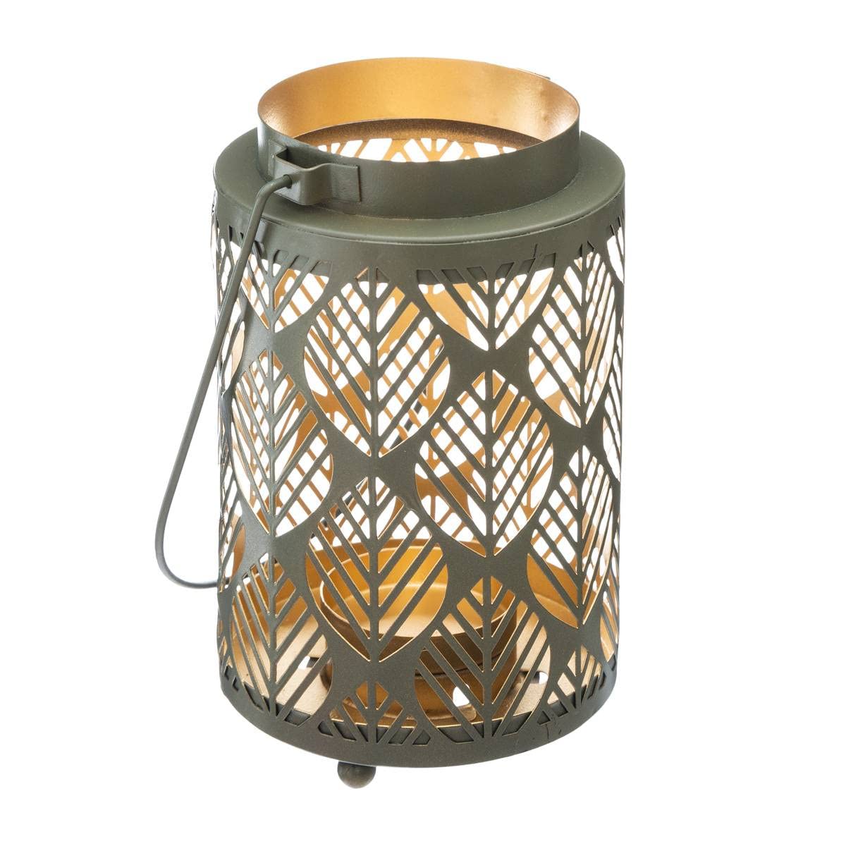 Lanterna Design In Metallo ATMOSPHERA | Altezza 13 Cm | Per Tealight O Decoro | Stile Moderno