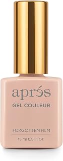 Gel Color Nail Polish 15 ml, My Nails But Better Collection, No Wipe, Highly Pigmented, Medium Viscosity Formula with Brush-X Nail Art Brush - Salon Quality (N03 - Forgotten Film) | 2024 Edition