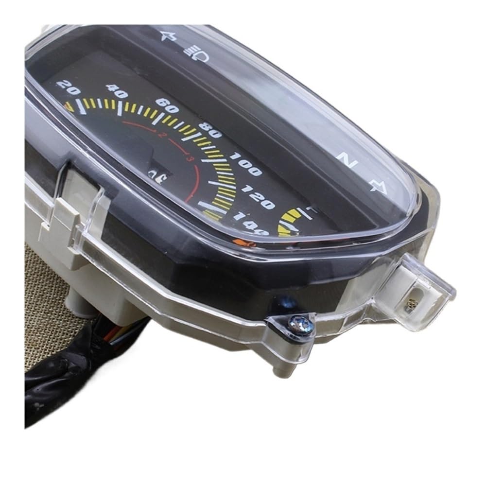 Speedometer Odometer Meter Motorcycle Meter Odometer Assembly Clear Display Motorcycle Odometer Easy Reading Instrument Assembly Suitable for 100