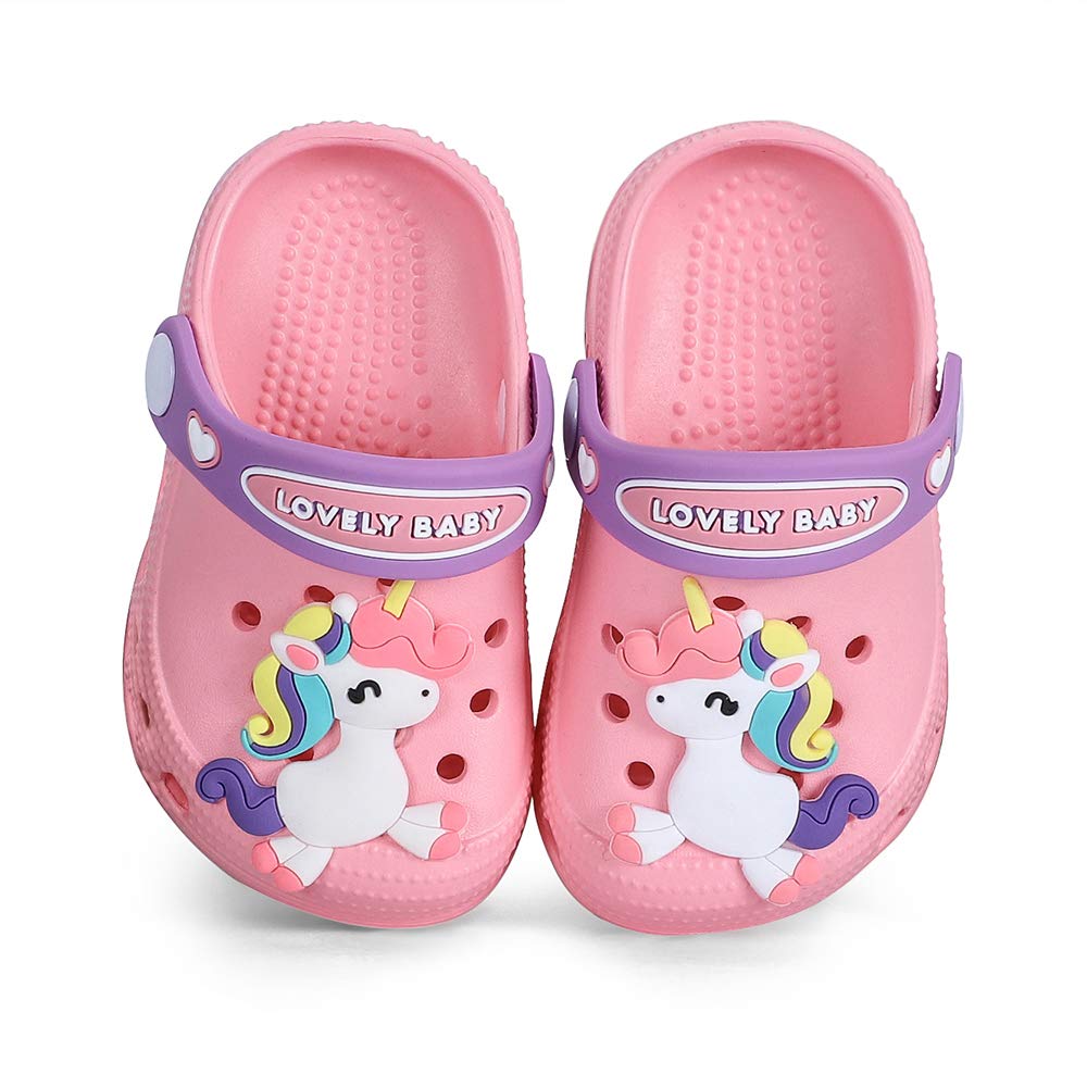 LACOFIA Chaussures Sabots de Jardin pour Bébé Garçons Filles Sandales antidérapants pour Plage/Piscine Pantoufles d'été pour Enfants