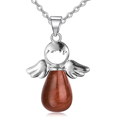 Natural Healing Crystal Necklace - Your Guiding Crystal Angel