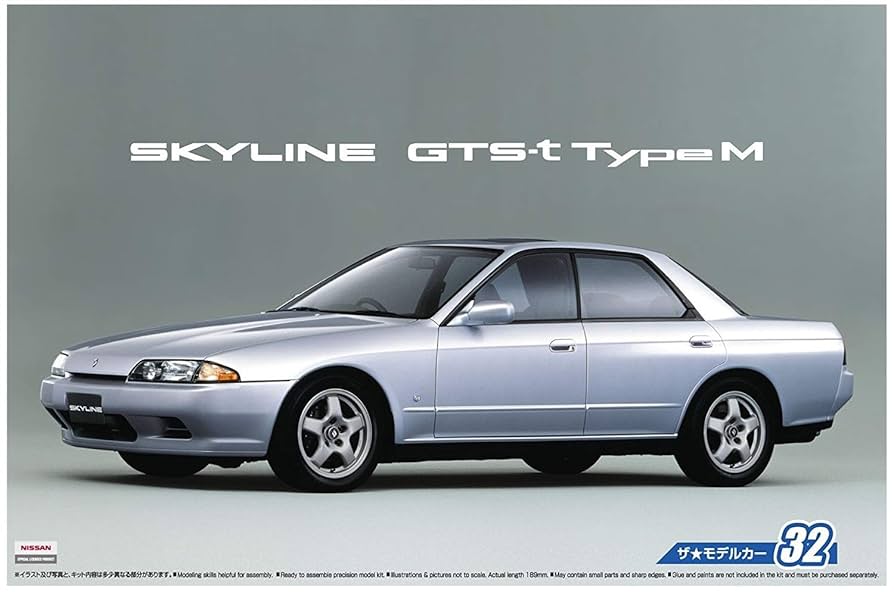 新品未開封品　FUJIMI SKYLINE GTS-t Type M ターボ Yahoo!オークション -「フジミ スカイライン gts-t」の落札相場