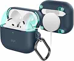 ロ*読様 【美品】AirPods 4 (ANC搭載) ESRケース付き Amazon | ESR AirPods 4 ケース (HaloLock) AirPods 第4世代