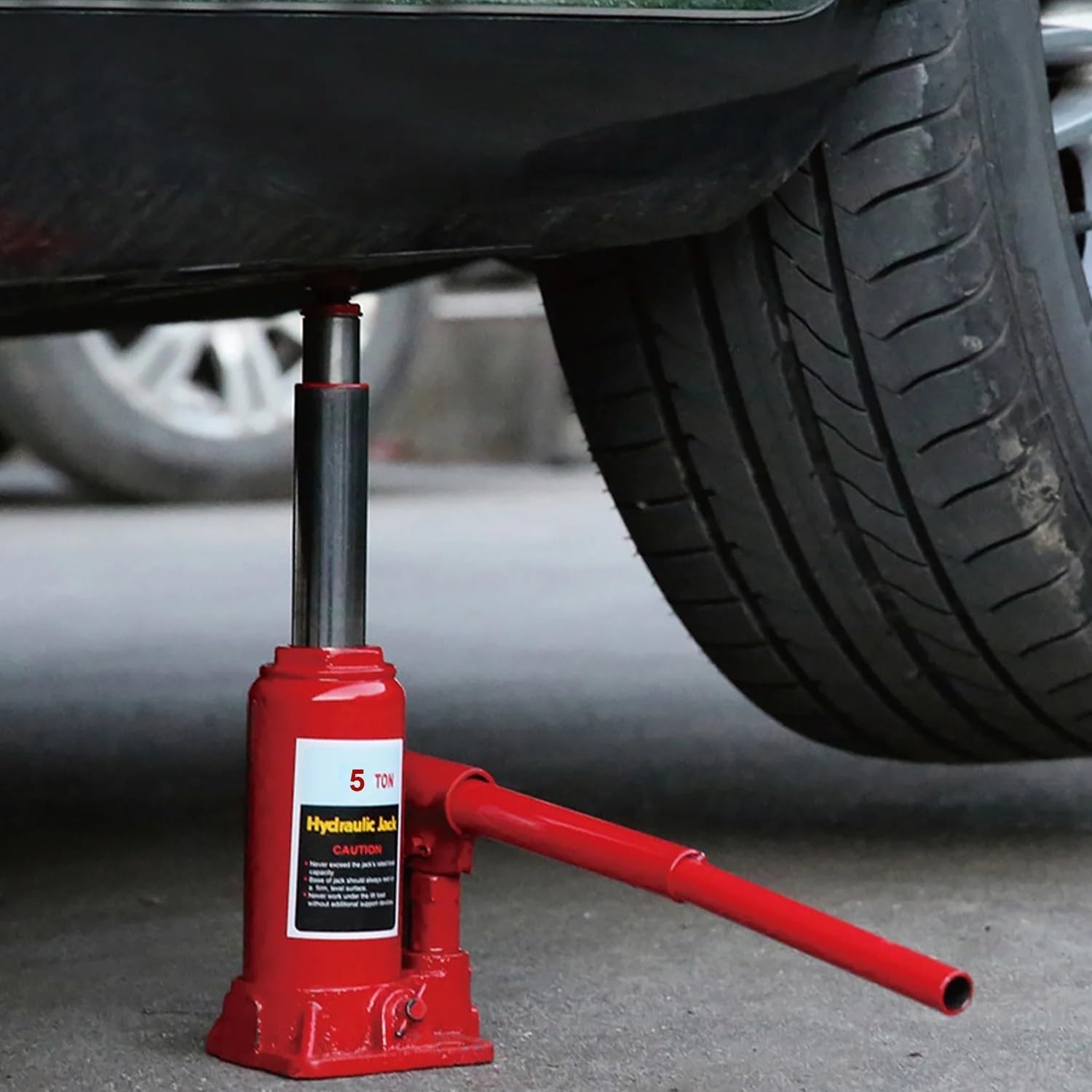 Gato De Tijera De 20/10/5/2 Toneladas, Gato Hidráulico De Botella Soldado para Coche, Gato Hidráulico para Coche, Herramientas para Gatos De Coche, Kit De Gato De Ti(10T)