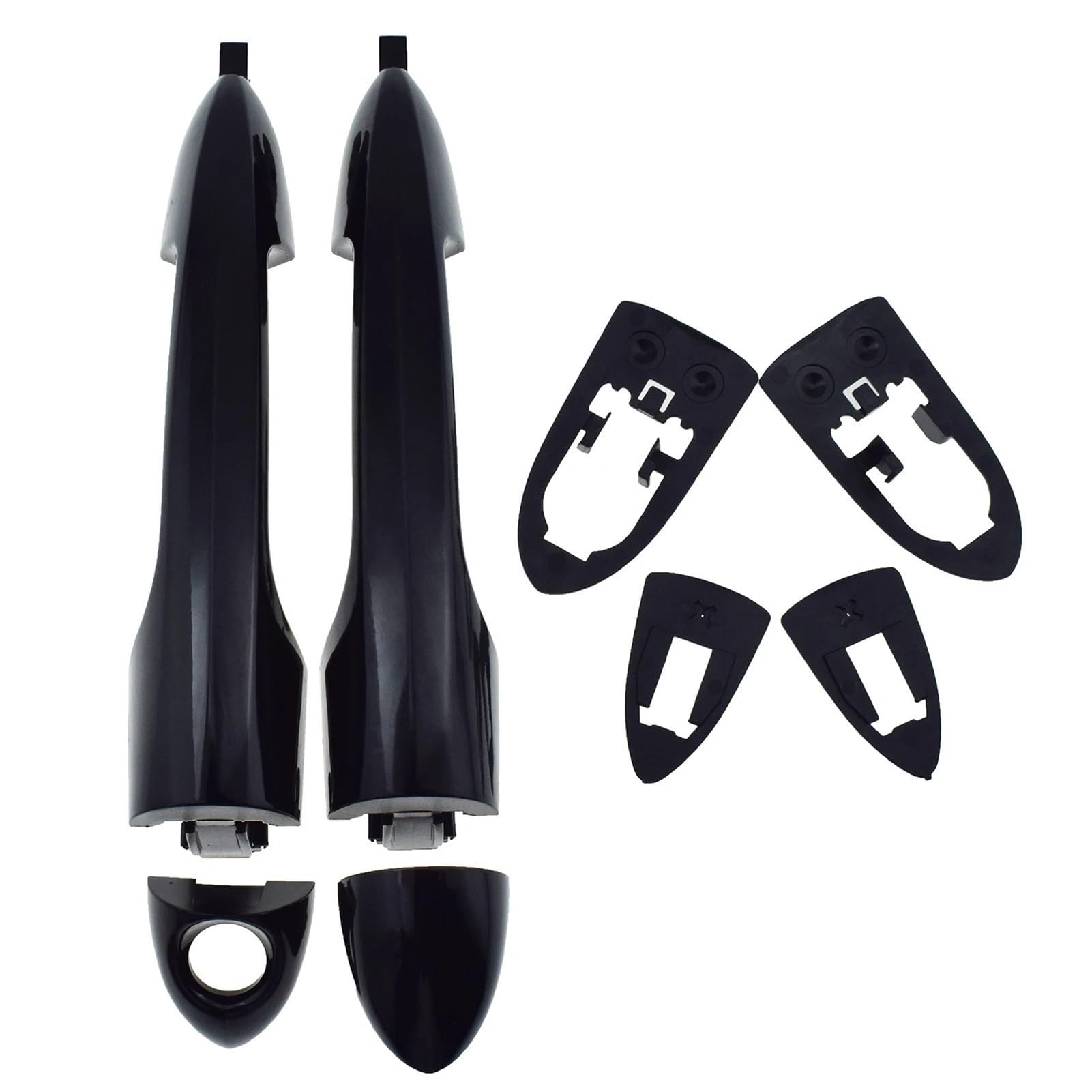 MYDMYGS Fit for Alfa Romeo 147 Giulietta Alfa Mito Lancia Y Exterior Door Handles(2PC Front Left Right)