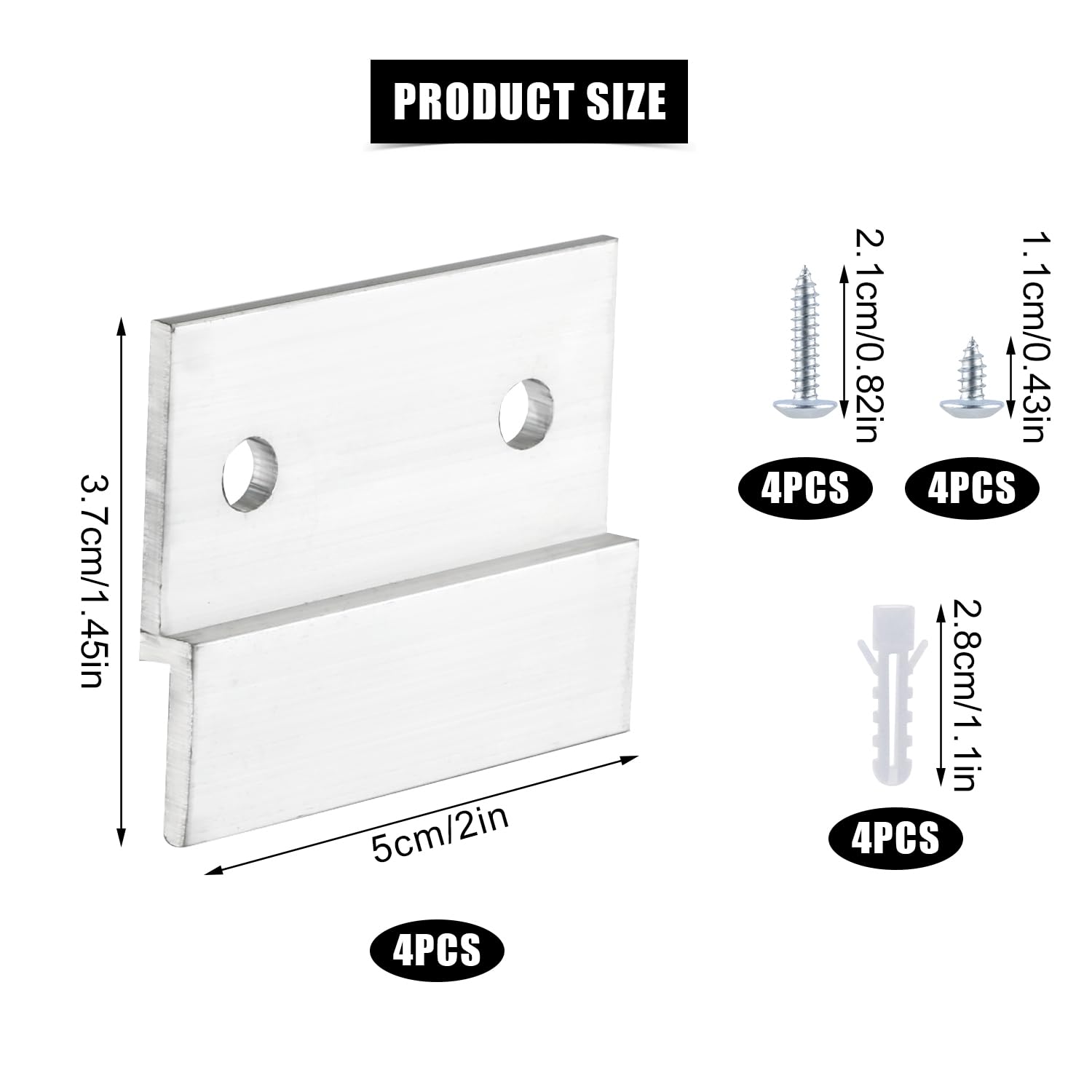 2 works 2 Inch French Cleat Hanger Kit - Image 2