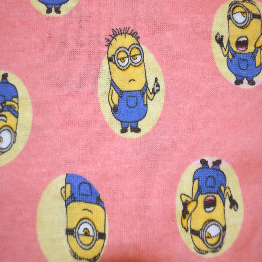 Girls Despicable Me Spread Happiness 4 Piece Infant Pajamas2