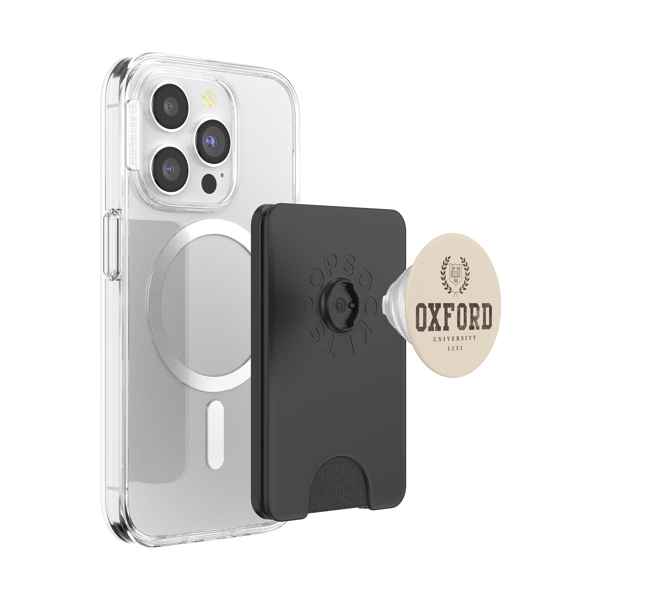 Campus Colegiado Universitario Oficial de Oxford | PAPL3968 PopSockets PopWallet para MagSafe