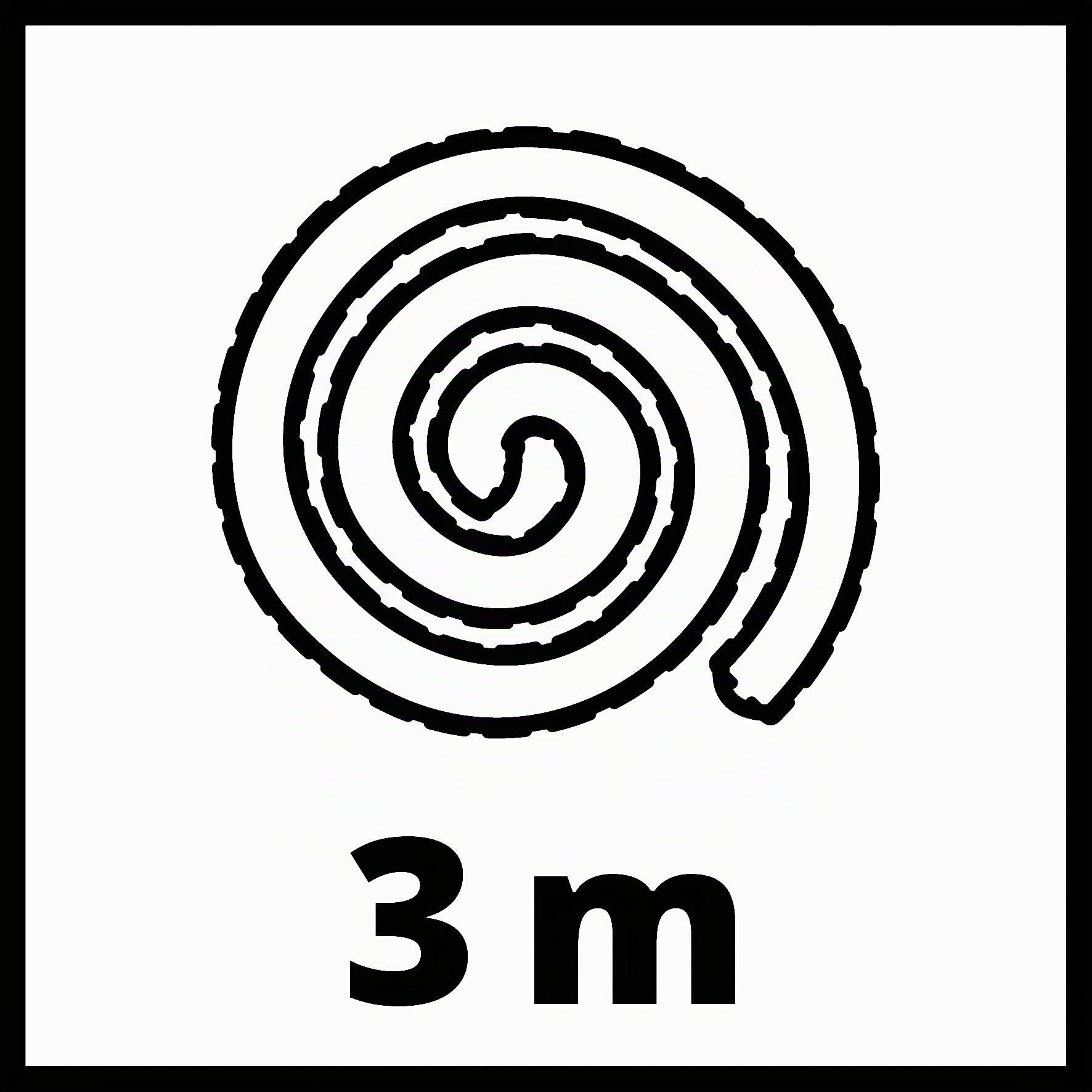 Einhell Tuyau flexible indéformable (300cm, diamètre 36 mm)