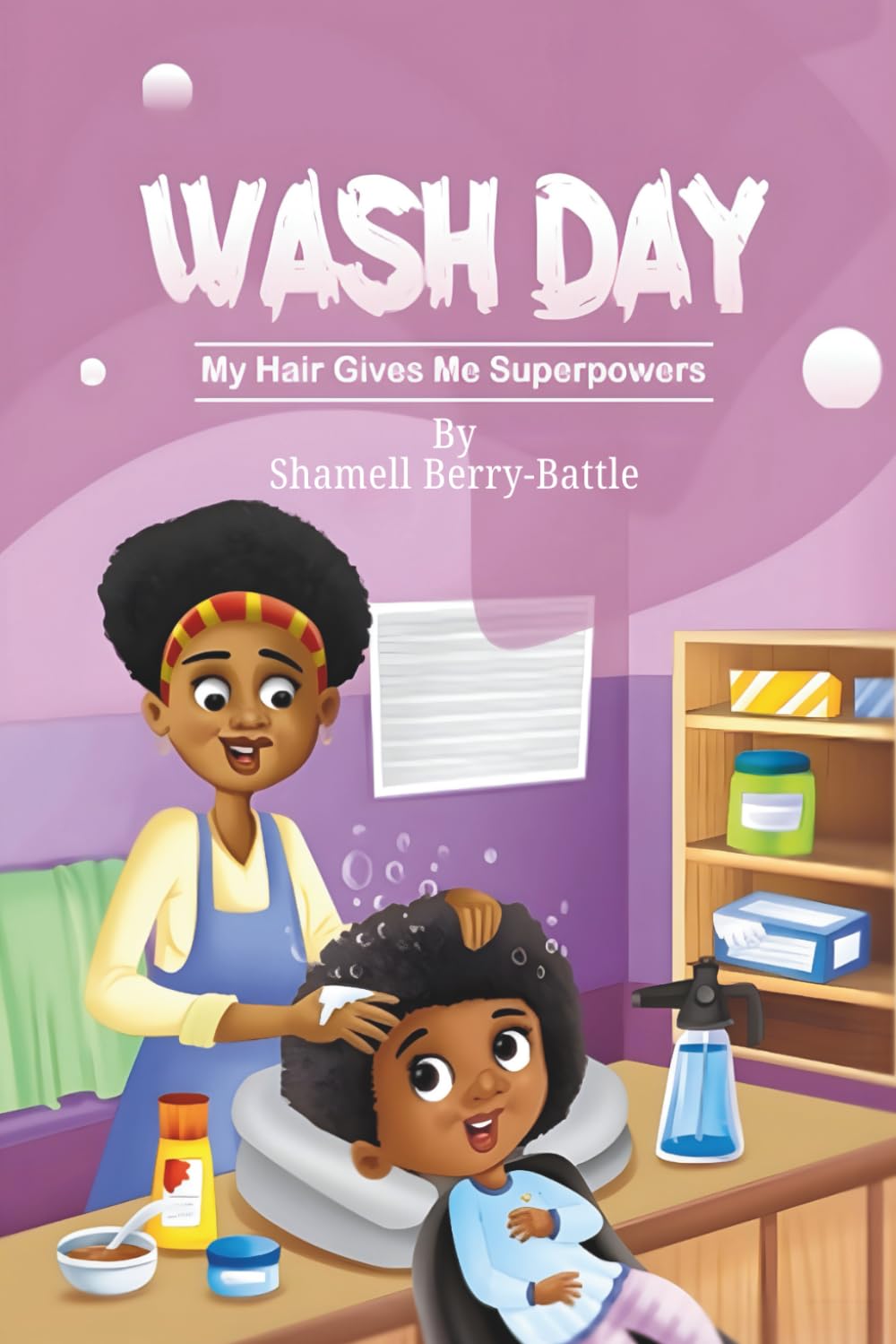 Wash Day, My Hair Gives Me Super Powers!