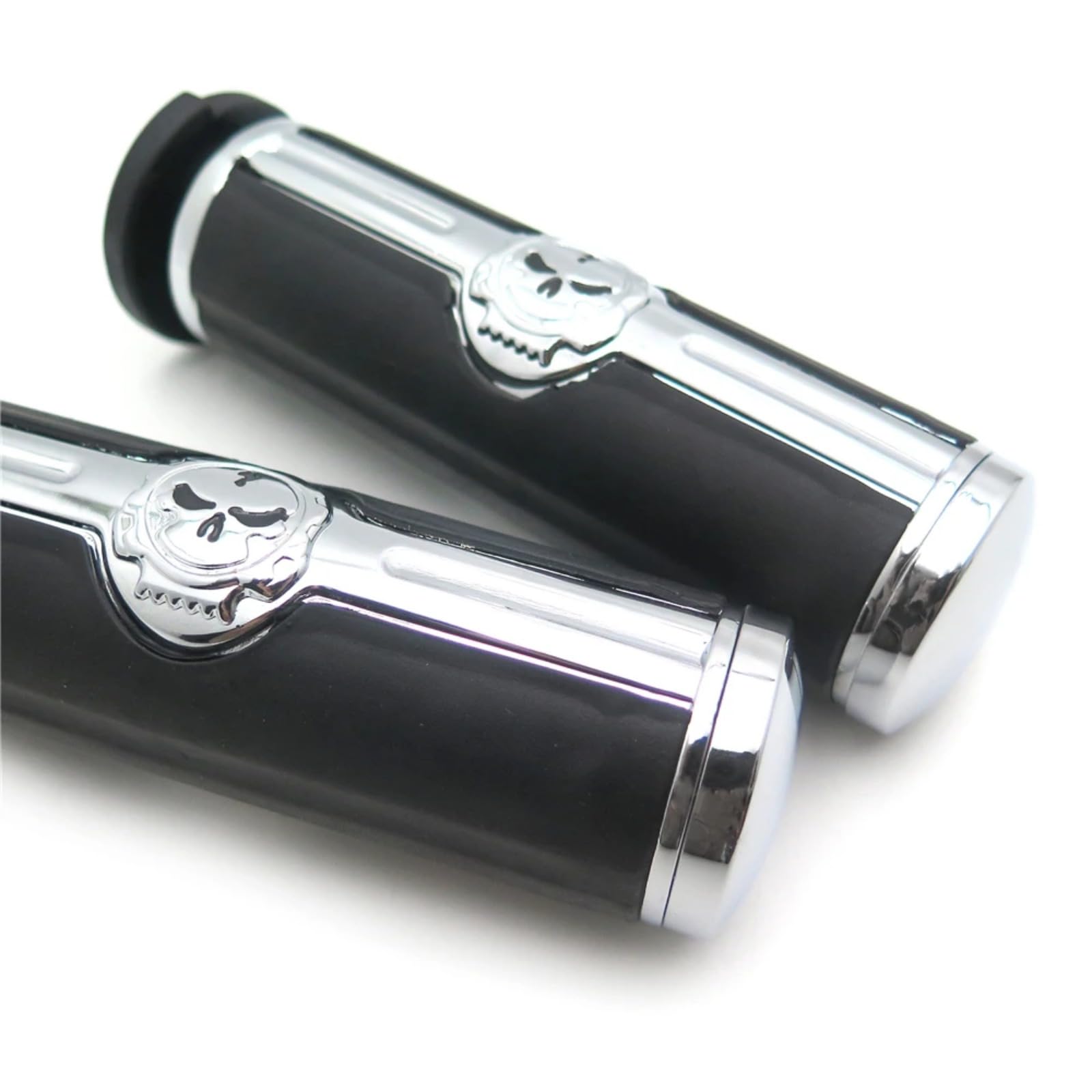 Amazon.co.jp: HASkulle スカル 1インチ ハンドグリップ ハンドルバー