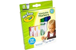 Crayola My First Doodle Board - Learn, Draw & Erase with Washable Fun!