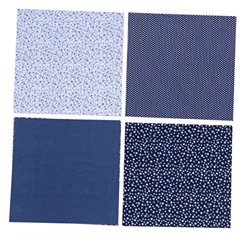 VILLCASE Cotton Twilled Fabric 7pcs DIY Patchwork Fabrics 50x50cm Quilting Material for Crafts