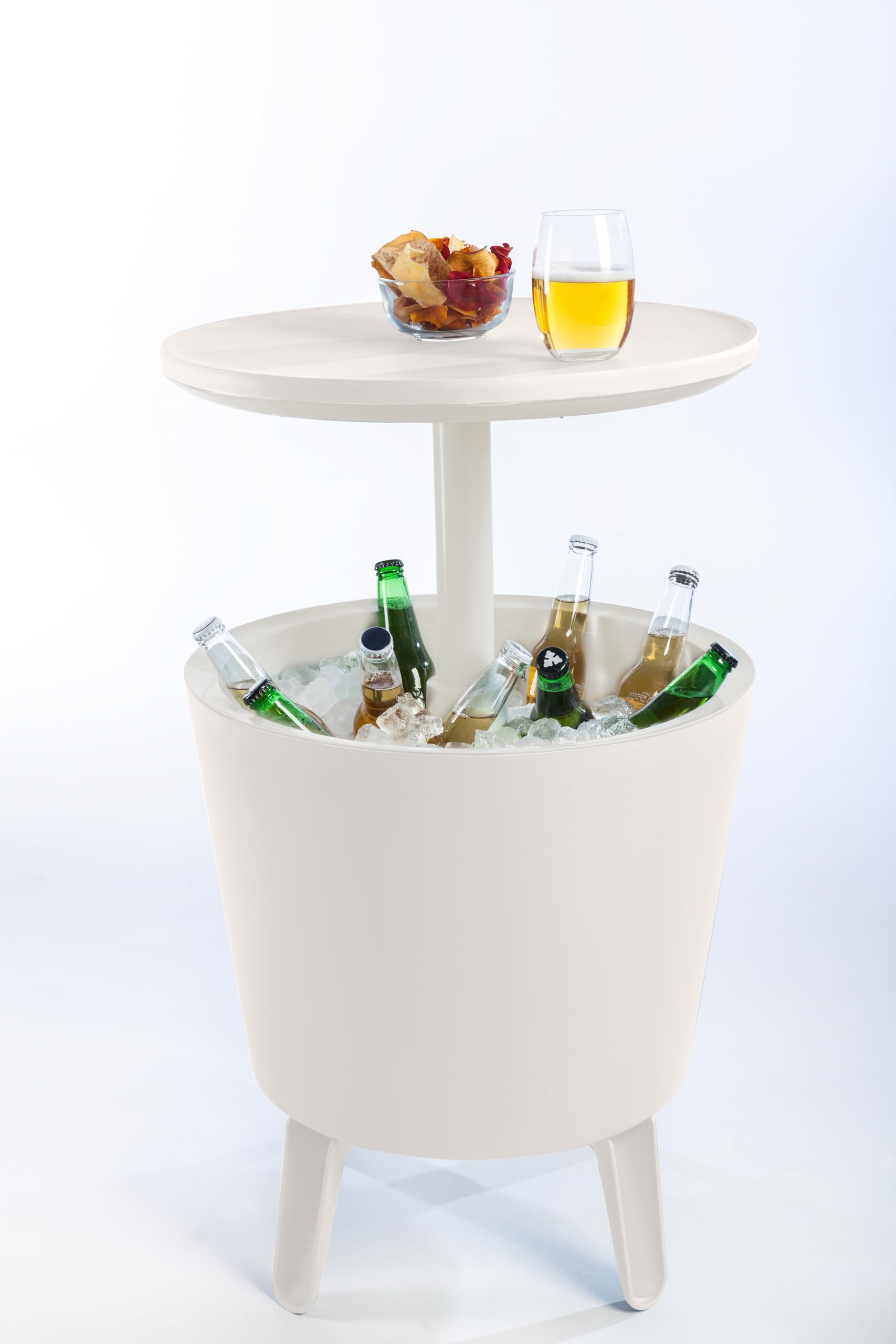 Keter 238028 Portaghiaccio, Bianco, 49.5 x 84.5 x 49.5 cm