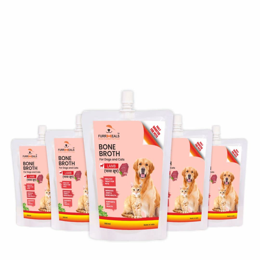 Buy FurrMeals Lamb Bone Broth Paya Soup All Life Stages Ready to