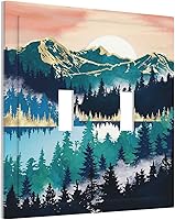 Vista 10 de Cubierta de interruptor de luz decorativa de pared de bruja negra Ouija Gótica Esqueleto Calavera 1 banda Placa frontal eléctrica de interruptor