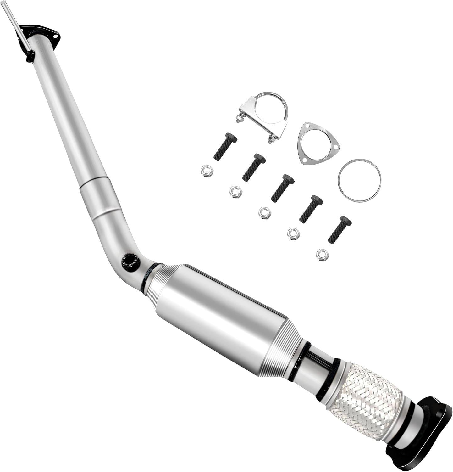 Catalytic Converter Compatible with Chevy Equinox 2005-2009 3.4L,Pontiac Torrent 2006-2009 3.4L,Replace 50362,19381,20084(EPA Compliant high flow standard)