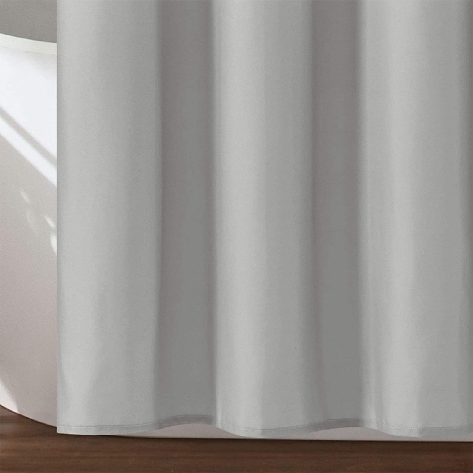 Rideau de douche imperméable 230 x 180 cm – Tissu dégradé anti-moisissure Impression numérique lavable avec Hoo – Idéal pour salle de bain et baignoire