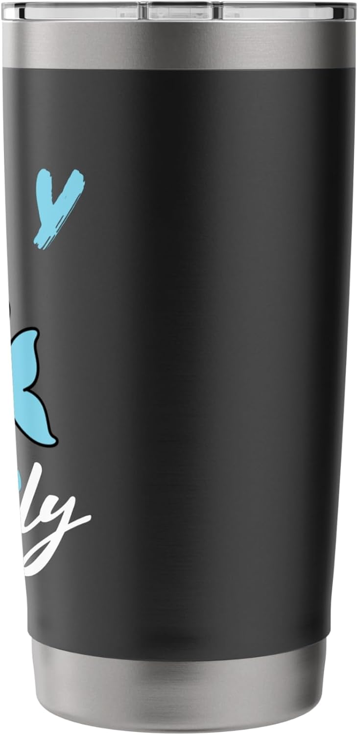Stay Gnarly Cute Narwhal Stainless Steel Insulated Tumbler - Image 2