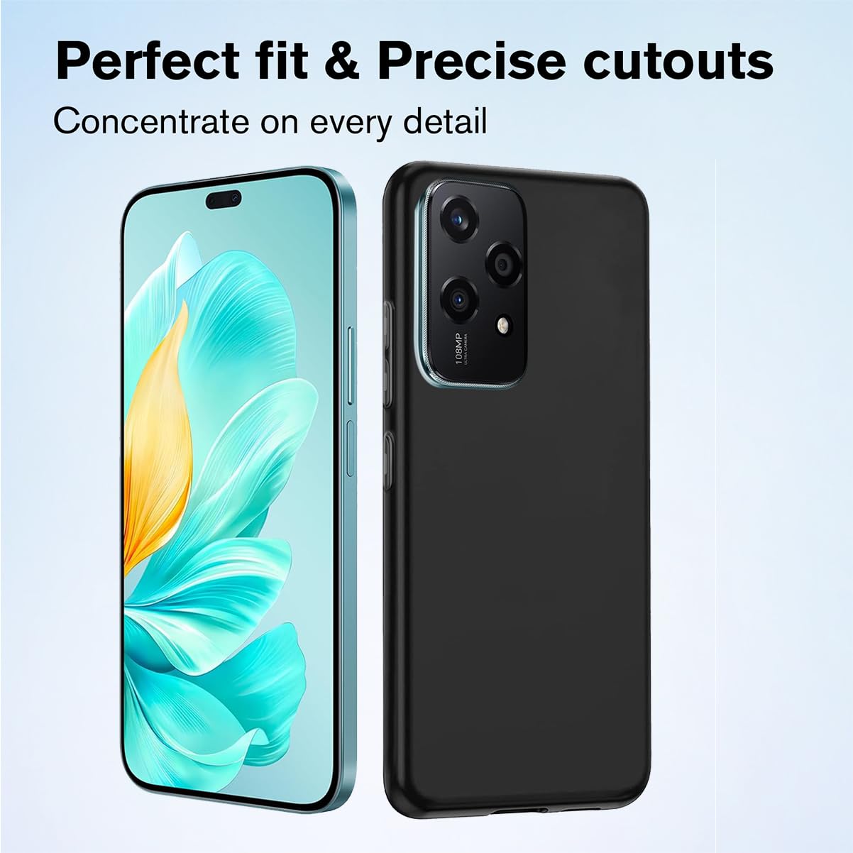HuiYouMY 2-in-1 Case + Phone holder Ring Compatible with Honor 200 Lite Cover for Honor 200 Lite - Image 4