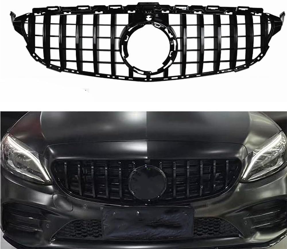 Grille de Radiateur Pare-Chocs Avant Mercedes W205 C Class C200 C300 C43 AMG 2019-2021