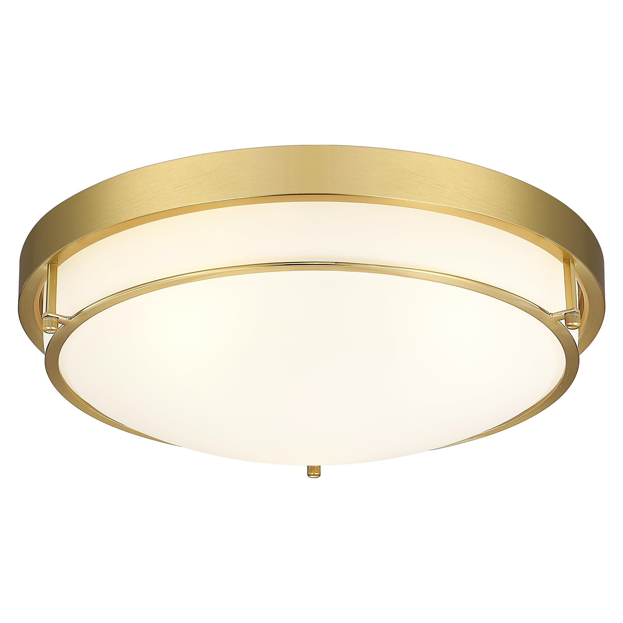 Cargifak 16 inch Flush Mount Light Fixture, 3-Light Modern Ceiling